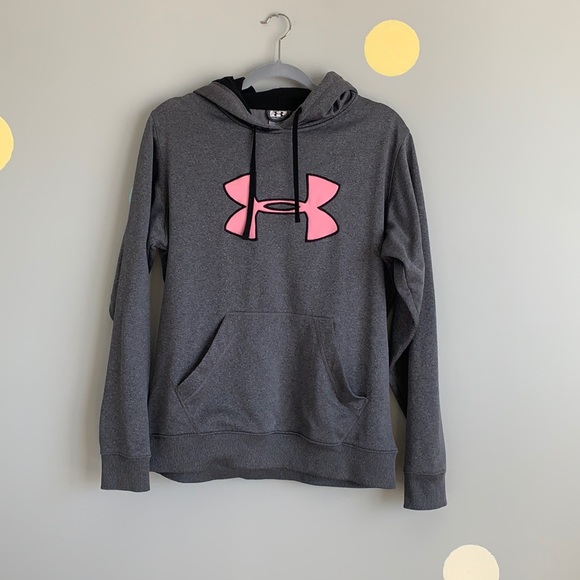 Under Armour Tops - Under Armour Logo Hoodie - Size L